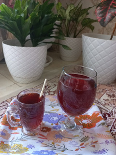 عکسی از دستور دمنوش چای ترش
