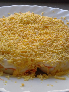 Una foto de Huevos rellenos