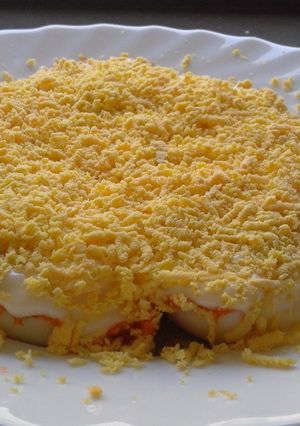 Una foto de Huevos rellenos