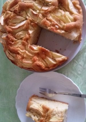 Hình của món Hôm nay mình làm món bánh táo nè cả nhà ơi.