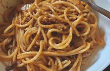 Spaghettis beef (mỳ Ý bò)