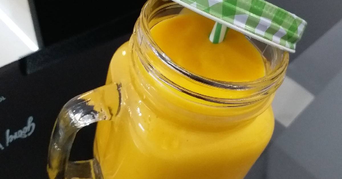 Mango Lassi (Indian Mango Yogurt Drink) Recipe by Rosalyn_Kitchen Cookpad