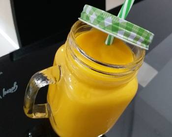 Unique Cuisine Mango Lassi Indian Mango Yogurt Drink Delicious and Healthy