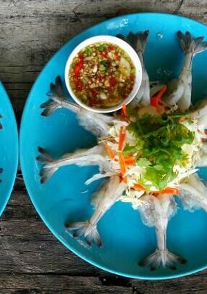 รูปของ กุ้งแชน้ำปลา