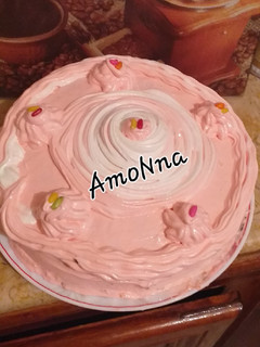 صورة لوصفة كيكة عيد ميلاد ابنتي