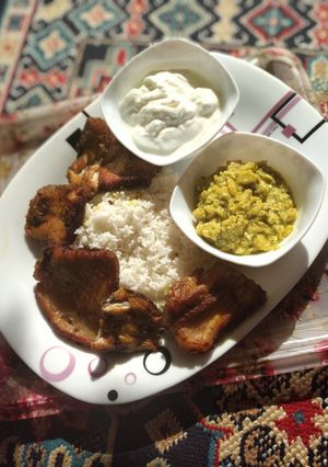 عکسی از دستور ماهی کپور خوشمزه