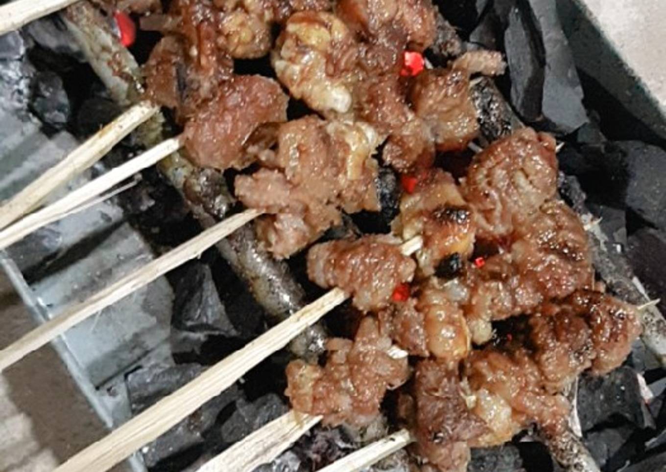 Sate Kambing Bumbu Ketumbar tanpa Bau Prengus resep Idul Adha