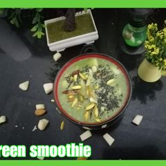 A picture of Green smoothie🍵🇵🇰🍵.