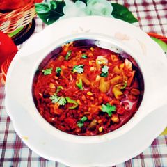 A picture of Tasty mung bean turai masaledar sabji.