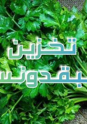 صورة لوصفة طريقة تخزين المعدنوس لشهر رمضان المبارك