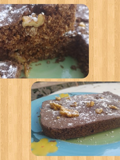 Una foto de Brownie saludable en 3 minutos sin azúcar 🍌🍫🌾