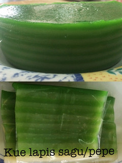 Foto resep Kue lapis sagu /kue pepe