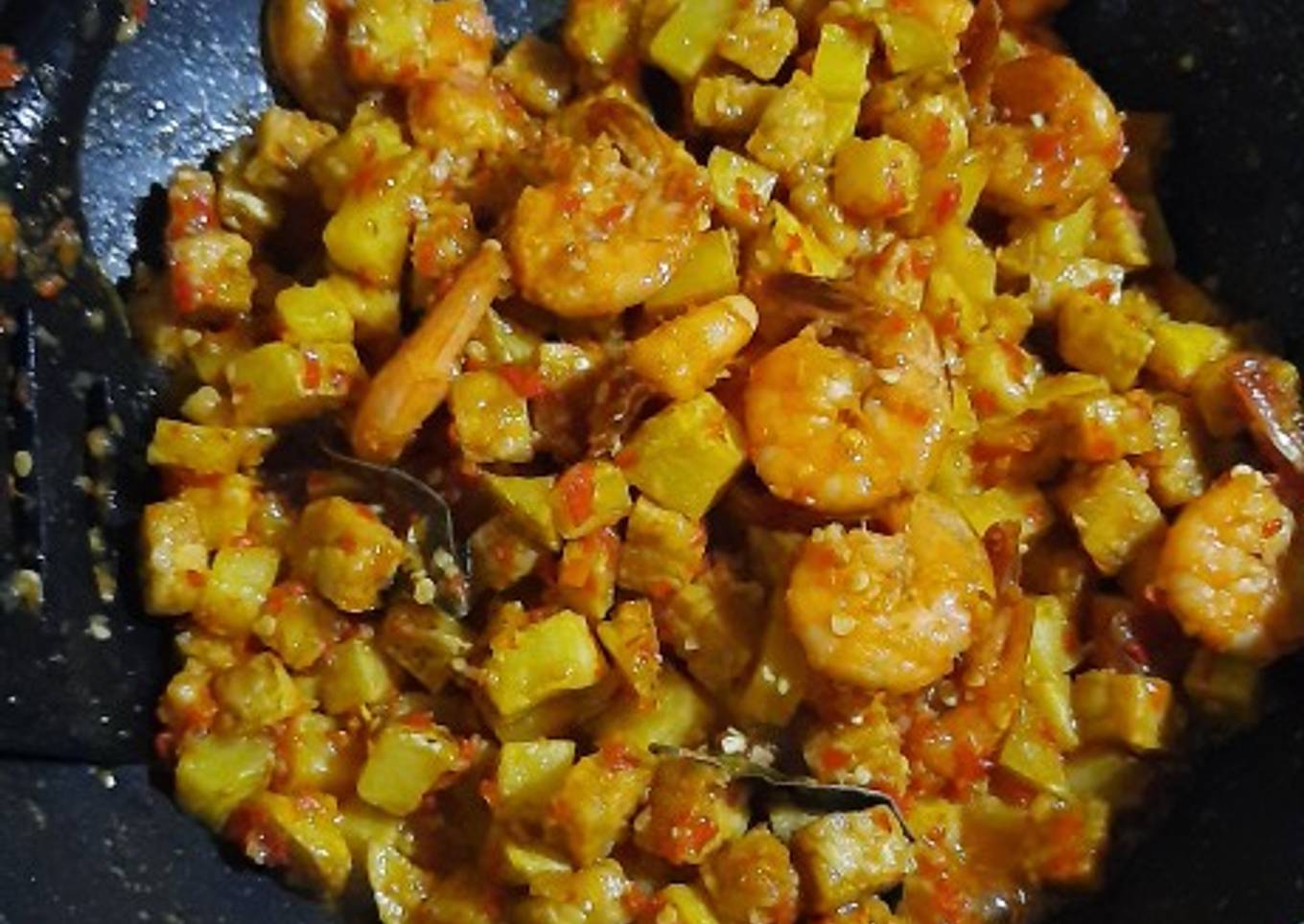 Sambal Goreng UTK (Udang, Tempe, Kentang)