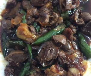 Resep Populer Ati ampela ayam tumis saus tiram simple Gurih Mantul