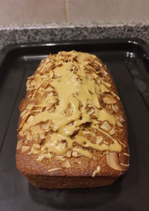 Una foto de Budín integral de bananas