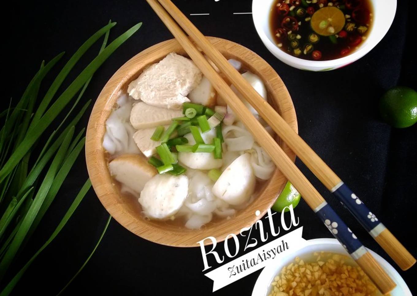 Sup muffin dalam gaya Cina