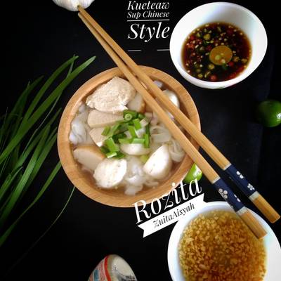 Teow resepi style kuey sup chinese Resepi Kuey