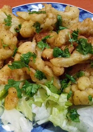 Una foto de Alitas de Coliflor (Lemon peper)