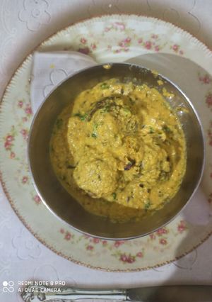 A picture of Cabbage kofta.
