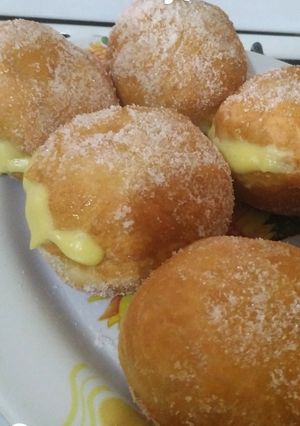 Una foto de Crema pastelera con Harina