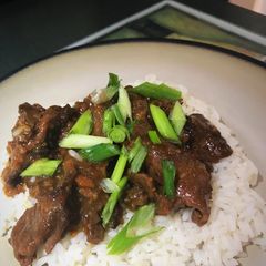 A picture of Crockpot Mongolian Beef.