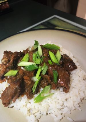 A picture of Crockpot Mongolian Beef.