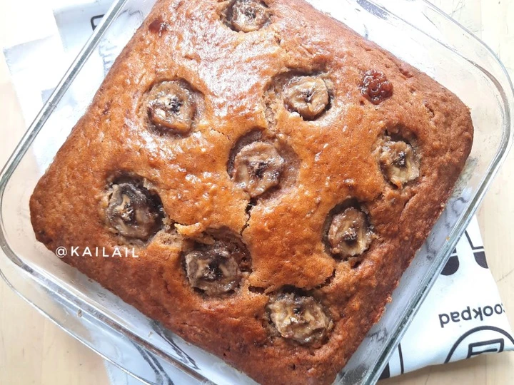 Cara Gampang Menyiapkan Resep Simple and Moist Banana Cake yang Bisa Manjain Lidah Anti Ribet, Mantap