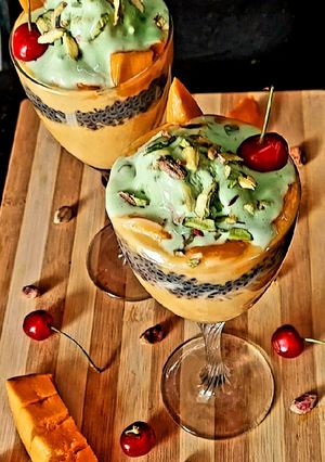 A picture of Mango Falooda.
