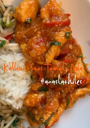 Foto resep Kalkun Saos Tomat Pedas