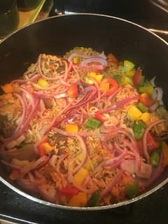 A picture of Nigerian Jollof with a twist - Contest.