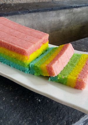 Foto resep Rainbow Cake Ny. Liem
