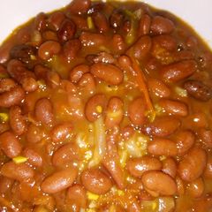 A picture of Beans stew.