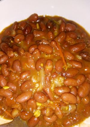 A picture of Beans stew.
