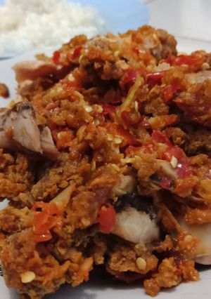 Foto resep Ayam geprek ala umme fatih