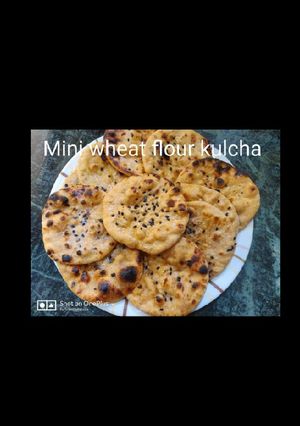 A picture of Wheat flour mini kulchas.