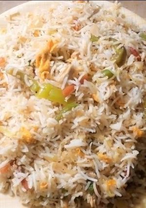 A picture of Chicken Vegetable Rice.