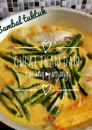Foto resep Gulai ikan dan kacang panjang...enak dan mudah