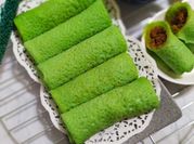 Gambar dadar gulung unti kelapa