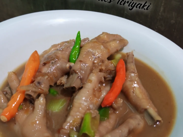 Cara Gampang Membikin Resep Ceker ayam saos teriyaki yang Menggugah Selera Anti Ribet, Uenak Banget