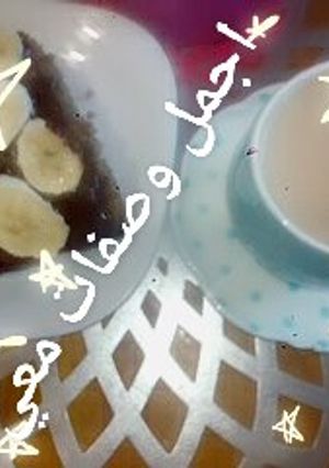 صورة لوصفة كيكة سهلة بيضه واحدة
