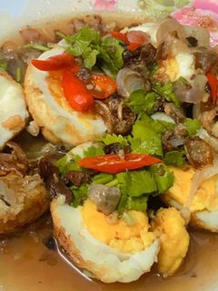 รูปของ ไข่ลูกเขย (ไข่ราดพริก)