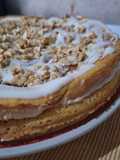 Torta de zanahoria y naranja