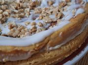 Una foto de torta de naranja