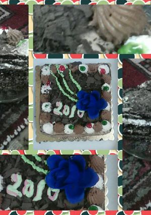 صورة لوصفة كيكة اسفنجية ولذييييييذة 😋🎂🍰