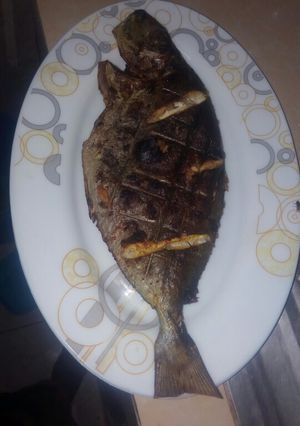 A picture of Samaki wa kuchoma.