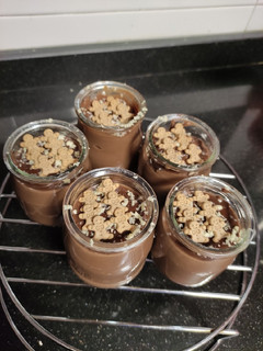 Una foto de Natillas de chocolate en mambo