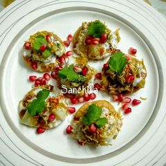 A picture of Jhatpat Chaat Papdi.