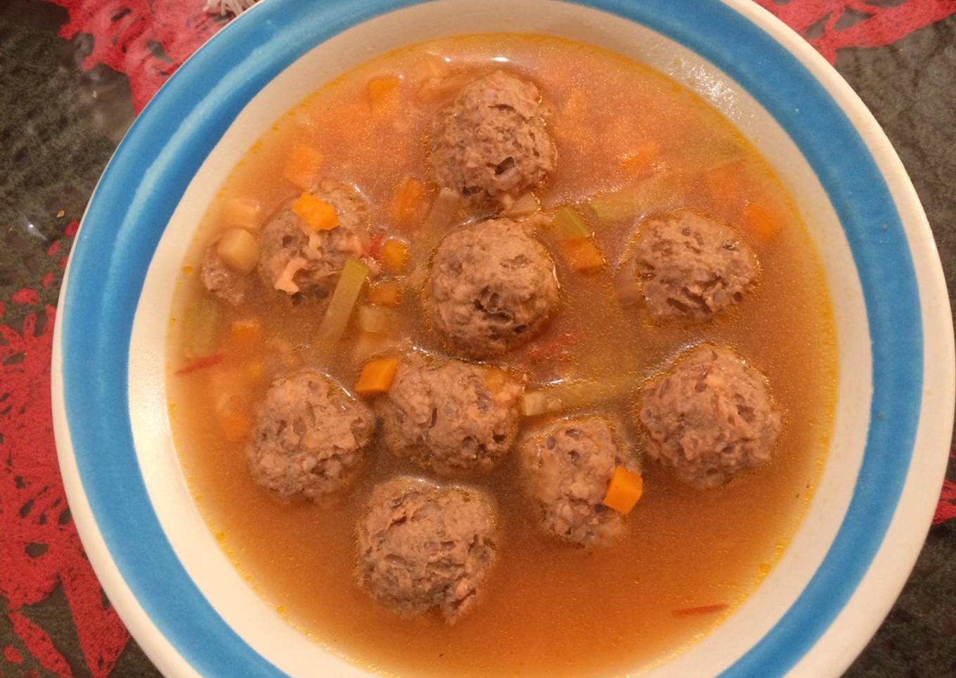 Albóndigas con arroz