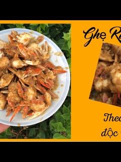 Hình của món Ghẹ Rang Me.