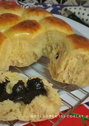 Foto resep Roti Sobek Isi Coklat